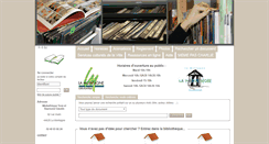Desktop Screenshot of mediatheque-lamontagne.org